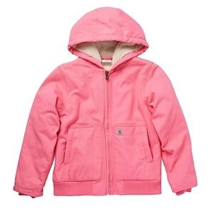 Pink Carhartt Jacket (Size 14/L)